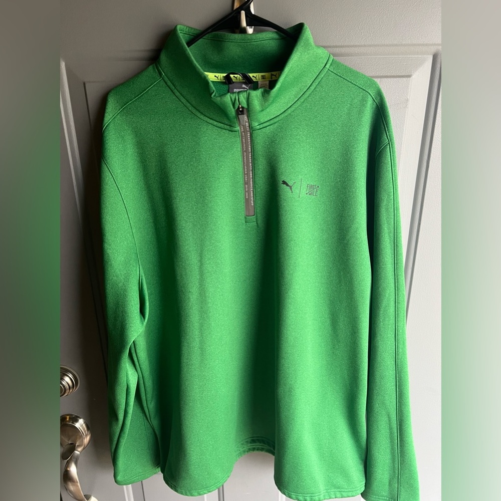 Puma Golf - Kelly Green - XXL - First Mile Fleece 1/4 Zip